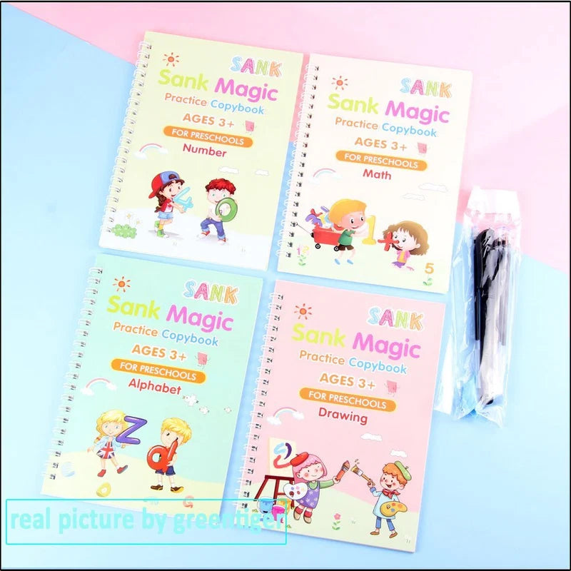 Magic Book Set For Kids - مجموعة من 8 كتب سحرية للأطفال